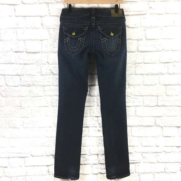 True Religion Billy Straight Leg Jeans Size 28 - Picture 1 of 8